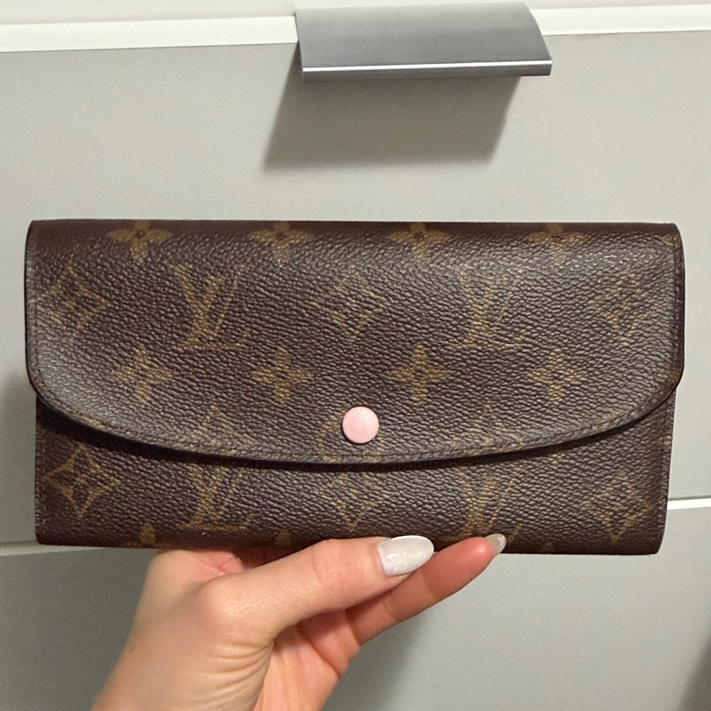 Louis Vuitton Brown Monogram Clutch Wallet